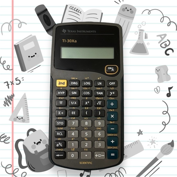 Late 90’s -maybe 1996, Texas Instruments TI-30Xa Scientific Calculator - Picture 4 of 9